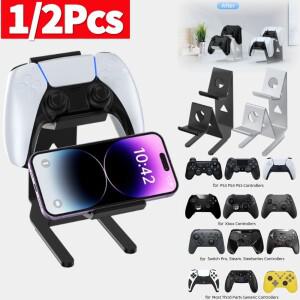 [호환품]범용 컨트롤러 디스플레이 스탠드 게임 패드 홀더 스위치/PS5/PS4/Xbox 액세서리용 듀얼