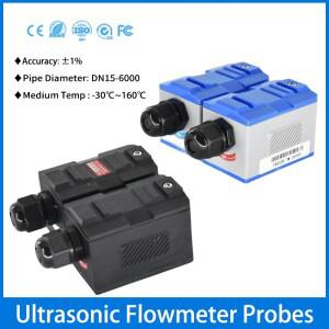 TUF-2000M 유량 센서 TS-/TM-1/TL-1 DN15-6000mm 초음파 변환기 TM-1-HT/TL-1-HT 클램프온