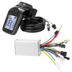 24V-48V 13A/15A 방수 LCD 디스플레이 패널 전기 스쿠터 브러시리스 컨트롤러 키트 250Ｗ/350W