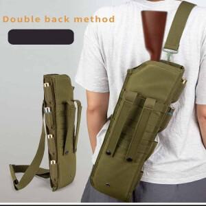 서바이벌 샷건 라이플 & 나이프 배낭 야외 사냥 액세서리 Molle Air Gun 홀스터 보호용 숄더 백