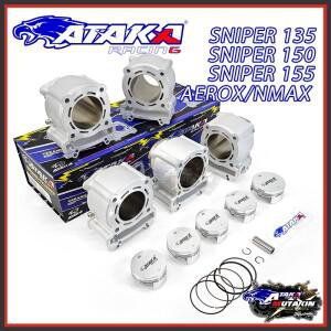 [호환품]아토카 CNC 실린더 블록 에어록스 / NVX NMAX155 Nmax Y16ZR R15 V3 스나이퍼 155 150 LC135 슈퍼