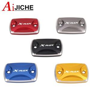 [호환품]바이크 오토바이 CNC 프론트 브레이크 유체 저장소 오일 컵 캡 마스터 실린더 커버 XMAX 125 250 3