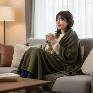 킴스피피 다용도 군용담요 소형 75x80cm 차박 캠핑 화투판 무릎덮개