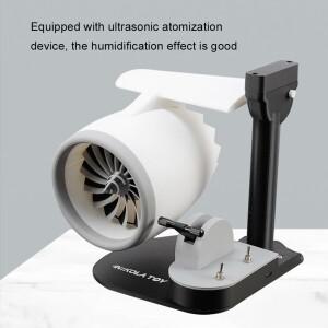 USB JetFan 데스크탑 터보팬 엔진 선풍기 제트 모델 키트 홈 항공 애호가 모양 장식