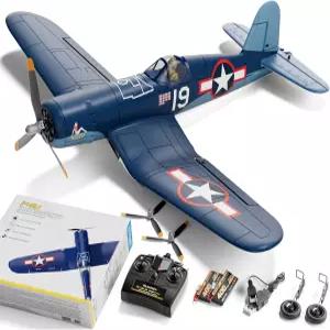 LEAMBE 브러시리스 4채널 RC 평면 F4U Corsair 500mm 원격 조종 비행기 전투기 RTF 6축 자이로 3가지 모드