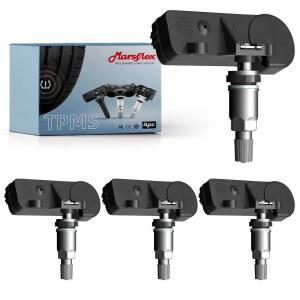 MARSFLEX TPMS 센서 GM 쉐보레 실버라도 이퀴녹스 캐딜락 2002-2021 호환 | 315MHZ 4개 업그레이드된 PRE U2011 프로그래밍 타이어 공기압 모니터링 시스템 GMC 뷰익 새턴 폰티악 OE 13598772 13516164