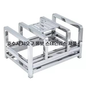 대형도마건조대 스테인리스 업소 칼 도마꽂이 3칸 대용량 4.5cm 대형칼꽂이
