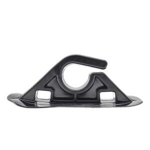 실용적인 4PCS 팩 패들 클립 후크 버클 PVC 소재 보트 액세서리 골지 디자인 고무 노 스탠드 홀더