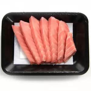 바로 먹는 슬라이스 참치회 눈다랑어 뱃살 100g