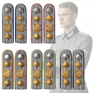 밀리터리 야전 상의 하의 세트 군북  독일 군복 공연 의상 컬렉션 코스프레 어깨띠용 유니폼 불리온 와이어