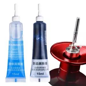자전거구리스 윤활유 낚시 릴 윤활제 15ml 클리너 버터 그리스 투피스 세트 의 릴용 오일 낚시꾼 팩