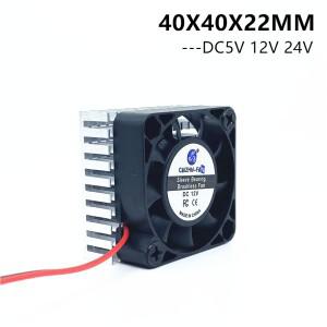 BGA 선풍기 그래픽 카드 방열판 쿨러 냉각 2 핀 DC 5V 12V 4010 4cm 40mm 40x40x10mm