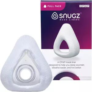 스너즈 풀 페이스 마스크 라이너 세탁기 세탁 가능 원사이즈 CPAP 2팩 90일 지속