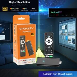 유비센그 S02 안드로이드 13.0 TV 스틱 4K 스마트 호환 박스 WIFI BT5.0 2GB 16GB 올위너 H313 쿼드 코어