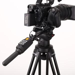 줌DV 캠코더 리모컨 핸들 E-IMAGE EI-28RC 카메라 삼각대 소니호환 비디오 전용