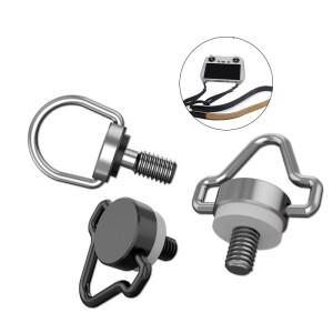 수동 조이는 드론 퀵릴리즈 리모컨 나사 어깨 스트랩 랜야드 DJI호환한 액세서리 M4 1PC