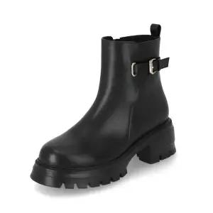 [엘칸토]여성 소가죽 청키 앵클 부츠 5.5cm LCWA71U54C-19_SC