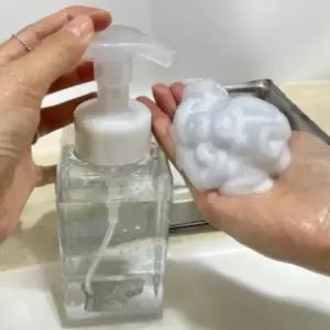 메이커 욕실 공병 펌핑 거품 폼메이커 버블 용기 튜브 클렌징워터 450ml 펌핑기 물비누