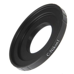 FOTGA-C 렌즈 용 어댑터 링-Nikon 1 마운트, V1 V2 V3 J1 J2 J3 J4 J5 S1 S2 카메라
