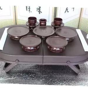 플라스틱 제기 간편 접이식 제례용 제사상 차례상 용품 그릇 휴대 술잔