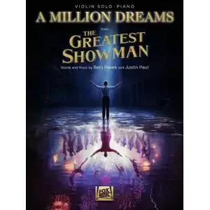 The Greatest Showman의 A Million Dreams 피아노 반주가 포함된 바이올린 악보 연주 및 연습용 기악 솔로
