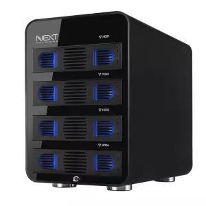 중고 리퍼상품P 넥스트유 4베이 80TB DAS C타입 Gen2 10Gbps HDD SDD 데이터 스토리지 704TC