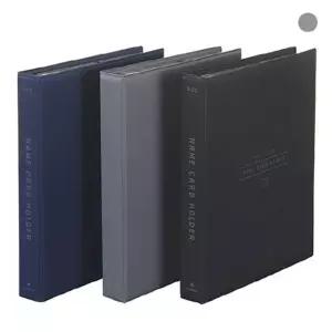 문화 실키명함철 종이 A500-3 파일 500명 회색