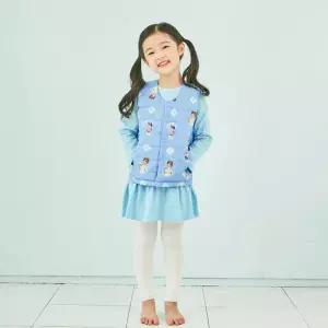 [하프클럽/아트박스]아트박스/프리미에팜 겨울왕국2 여아 오드 패딩조끼BL