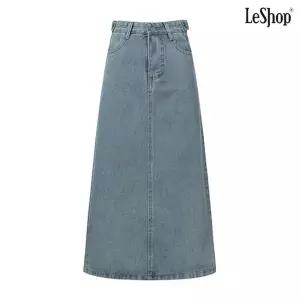 르샵 포인트 데일리 데님 스커트 (DP1WH005A)
