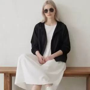 코튼데이 텐셀 시어 후드 점퍼