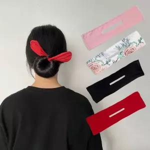 고품질 당고 머리 밴드 똥머리 올림 머리끈 와이어 헤어밴드