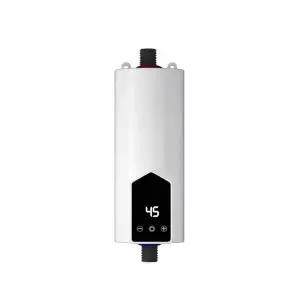 순간 온수기 전기 조절 가능 휴대용 3000W-5500W 즉시 가열 220V 가정용 욕실 샤워 및 주방 싱크대용