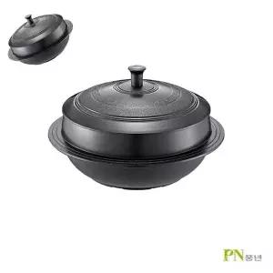 [제이큐]PN풍년 전통IH 가마솥 궁 24cm 요리냄비 인덕션냄비 가마솥냄비 코팅