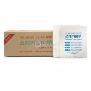 분리수거용 쓰레기봉투 대 백색 배접형 75L 500장