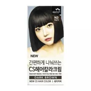 꽃을든남자 CS 헤어컬러 크림 N3 흑갈색 4회분