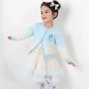 [하프클럽/아트박스]아트박스/프리미에팜 캐치 티니핑 여아 퐁당 가디건 원피스 세트 BL