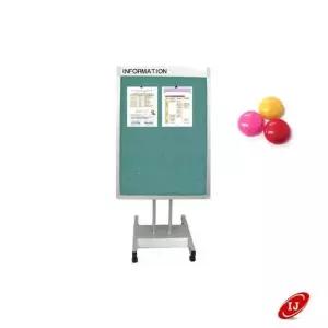 스탠드게시판 DS 1700 Green 650x1000 자석부착식 액자