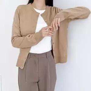 [라일리여성의류] Rly 여자기본 심플니트 가디건