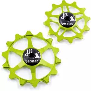 JRC 컴포넌트 세라믹 변속기 풀리 휠 14 12T 하이브리드 베어링 한 쌍 - MTB 자전거