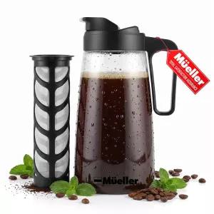Mueller RapidBrew 콜드브루 스 커피 메이커 미네랄 블루