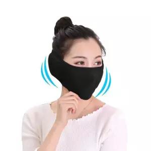 [미스터마켓] 2+1 극세사 귀마개 마스크 기모 귀도리 귀돌이 자전거 방한 보온 겨울 외출 넥워머 목도리