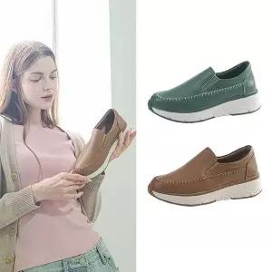 [NS홈쇼핑]헬시온 소가죽 키높이 슬립온[36178110]