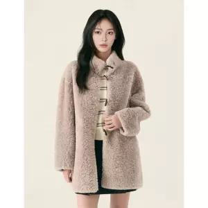 로엠 RE 덤블 미디 코트RMJLG11RTG 6000598