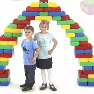 에듀팜빅블록 A세트(48PCS) 어린이집장난감선물 키즈카페장난감 창의력장난감 집중력장난감 창의력기르기