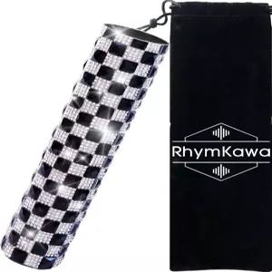 핸드헬드 무선 마이크용 Rhywa 실버 다즐 스 고대비 디자인 긁힘 라이너 SM58 및 Beta58을 포함한 대부분의