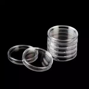 동전 케이스 25mm 플라스틱 앨범 동전 보관 수집품 수집 선물 보관 코인 27mm 코인 100p 캡슐