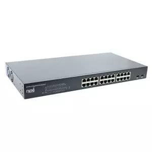 POE기가비트 허브스위치 24포트 350W 컴퓨터 PC CCTV 카메라 인터넷 산업용 공유기