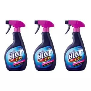 표백 얼룩제거제 세 비트 라이온코리아 O2 500ml 3개입  [s81C525]