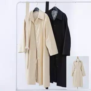 [SidMarket] 레이스배색트렌치코트 21D406Q 빅사이즈 여성