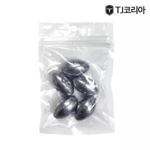 TJ코리아 납구멍추 20호 ~ 50호 25호 봉돌 카고 원투 30호 40호 다운샷